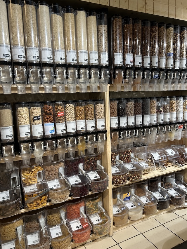 オーガニックスーパー店内