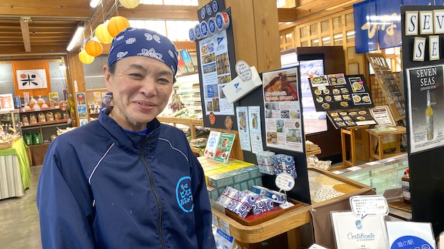 物産館「ひなたや」支配人の土居さんにお聞きしました