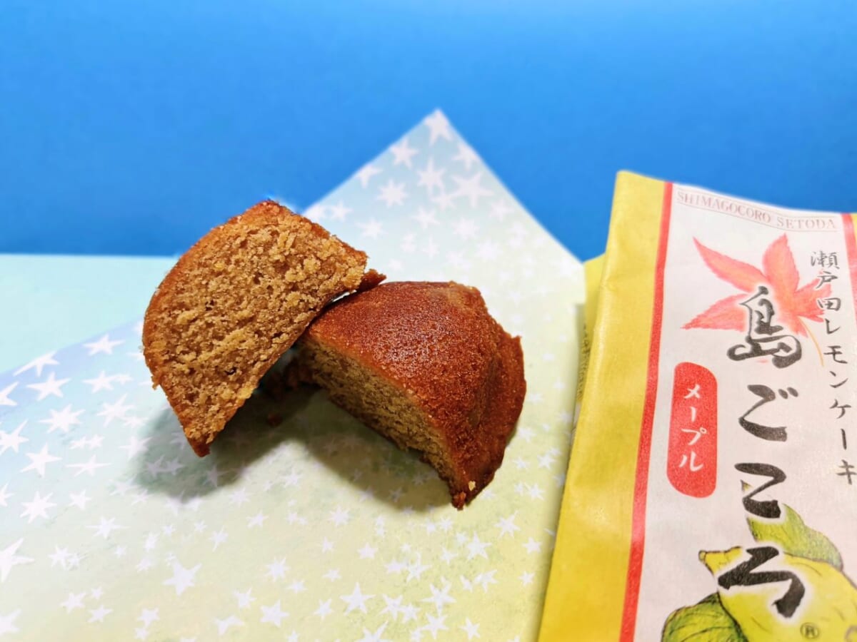 広島県広島市・広島駅「みやげ街道エキエ広島店」広島レモンケーキ／島ごころ「メープルレモンケーキ」