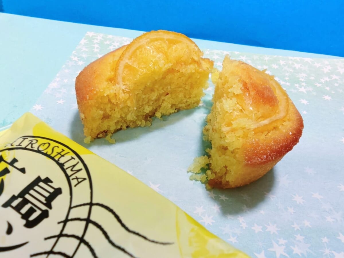広島県広島市・広島駅「みやげ街道エキエ広島店」広島レモンケーキ／ボストン（BOSTON）「広島レモンケーキ」2