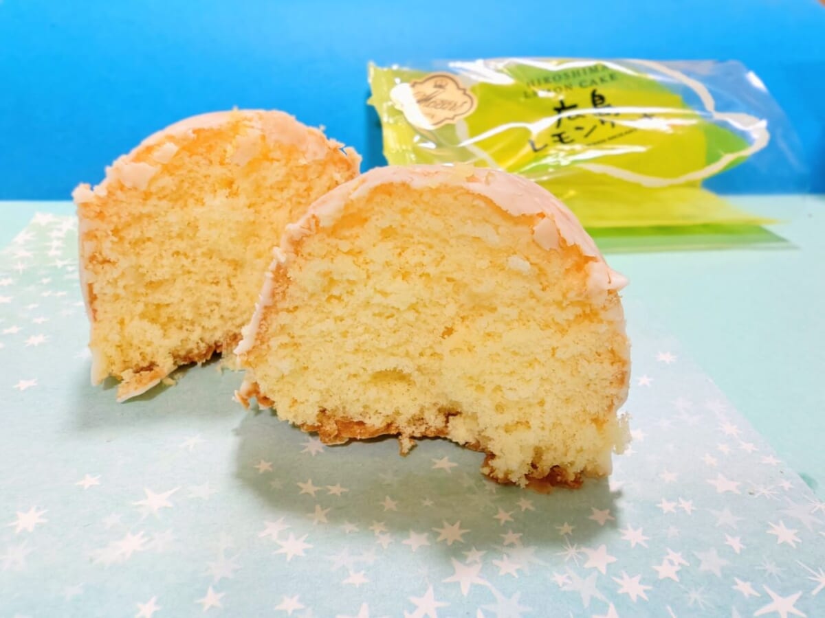 広島県広島市・広島駅「みやげ街道エキエ広島店」広島レモンケーキ／バッケンモーツアルト「広島レモンケーキ」3