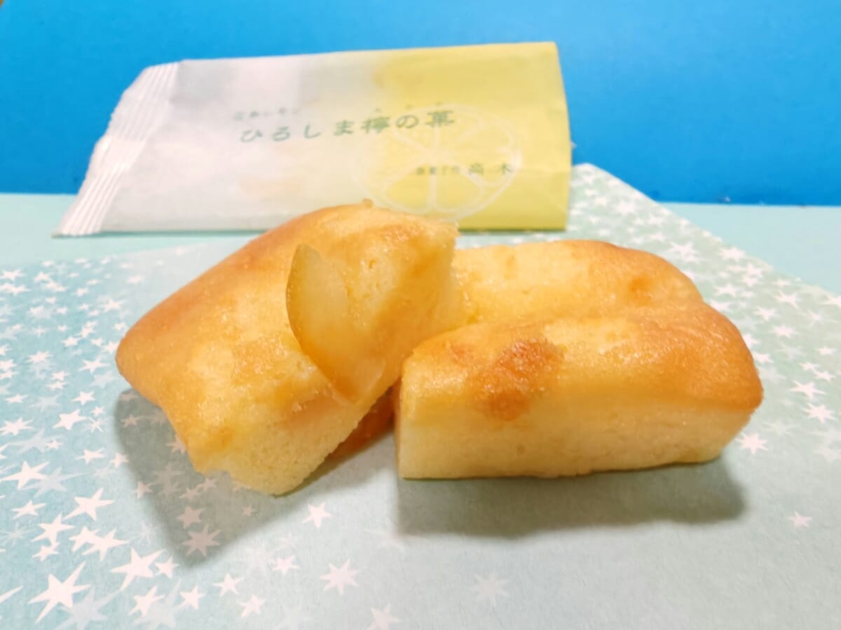 広島県広島市・広島駅「みやげ街道エキエ広島店」広島レモンケーキ／御菓子所 高木「ひろしま檸の菓（れのか）」3