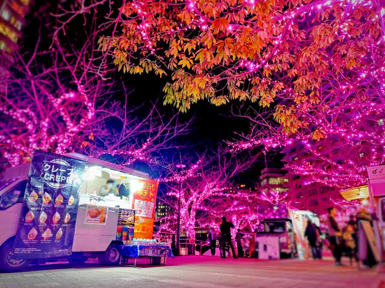 東京都品川区・「目黒川みんなのイルミネーション2025」キッチンカー