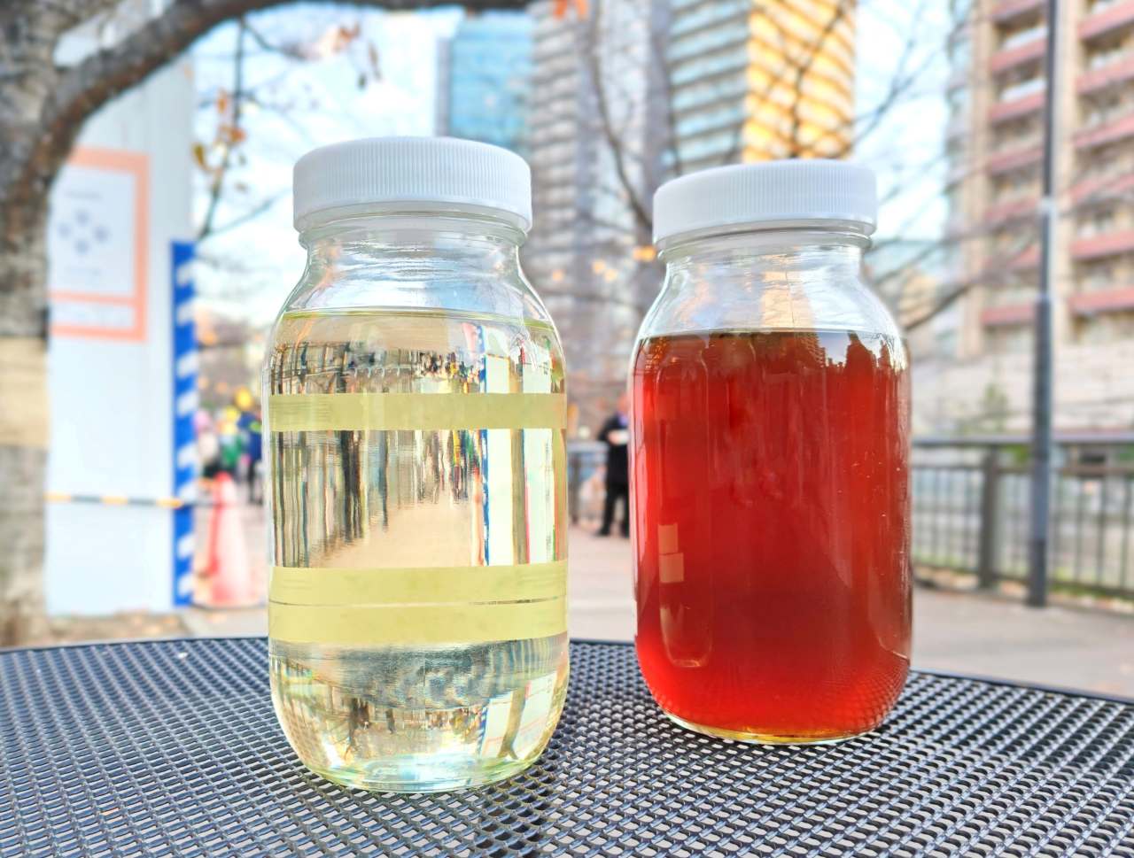 東京都品川区・「目黒川みんなのイルミネーション2025」使用済みの食用油、バイオディーゼル燃料