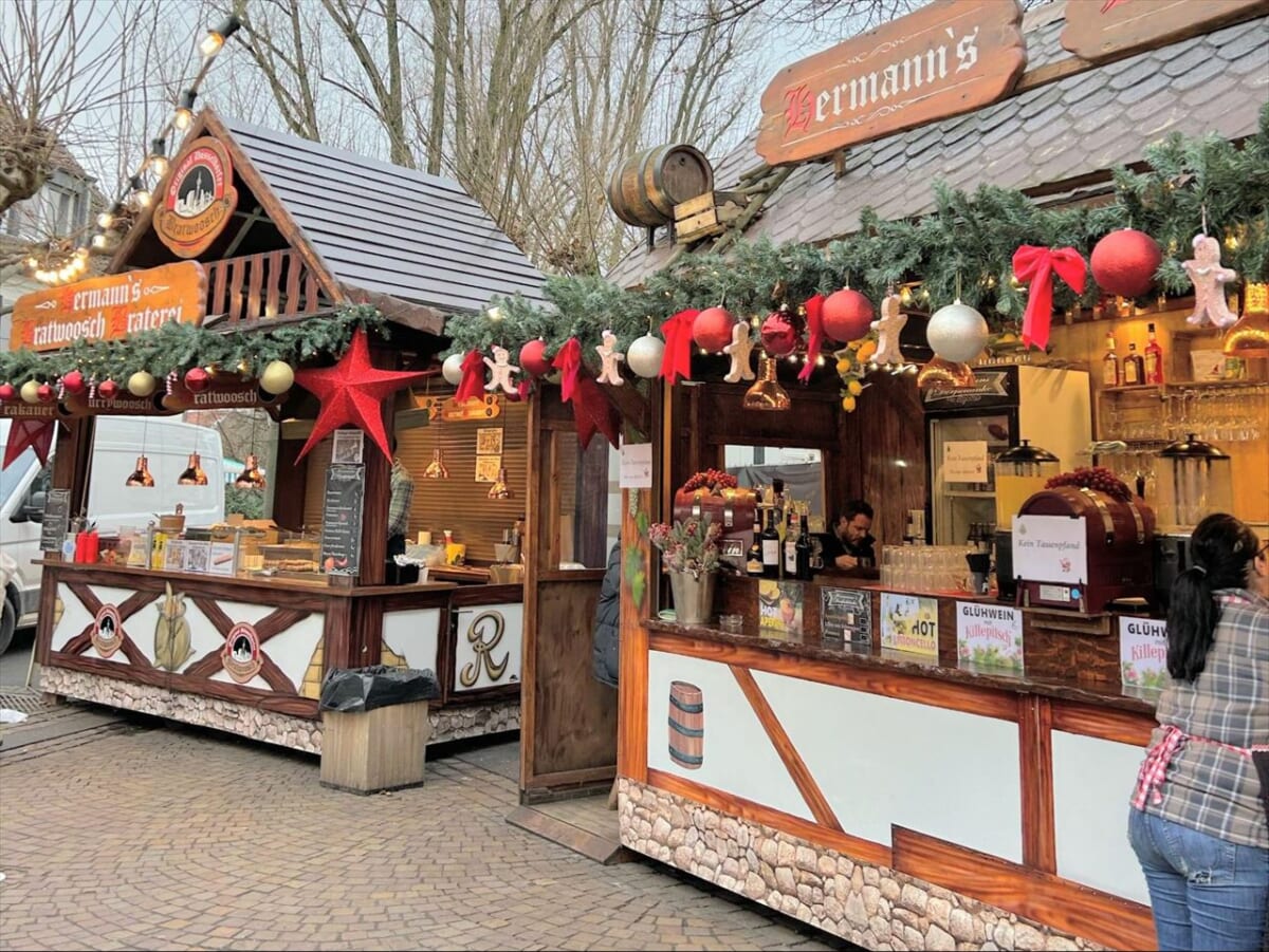 ドイツクリスマスマーケット ヒュッテ