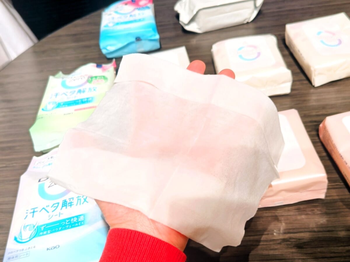 花王株式会社・ビオレ「ビオレZero シート」3