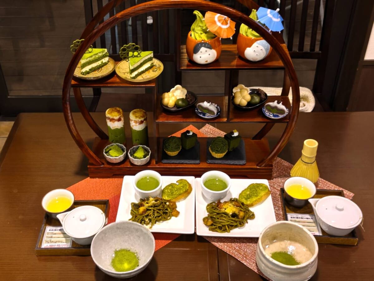 静岡県静岡市・「雅正庵 千代田本店」アフタヌーンティープレミアム雅