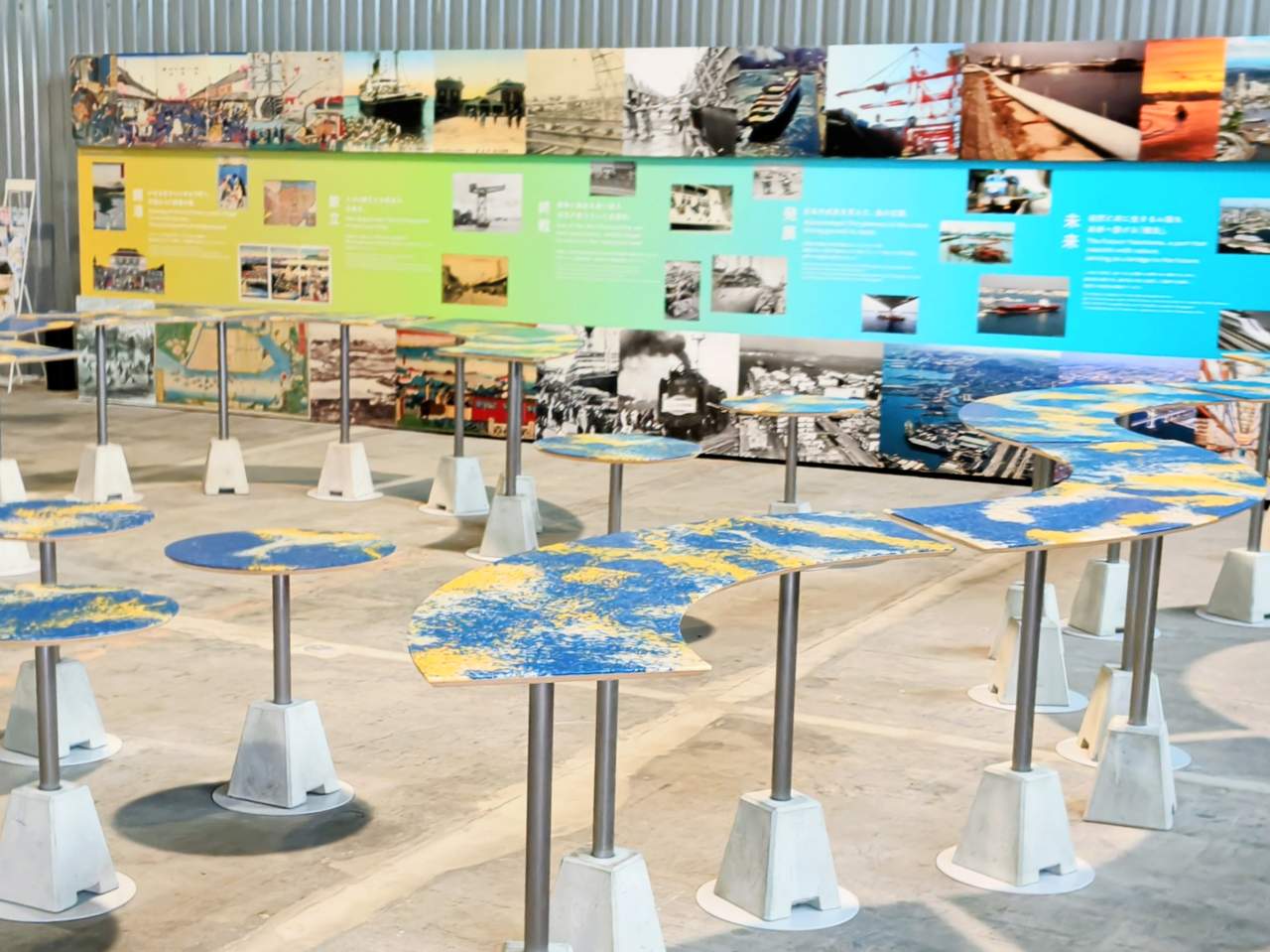 神奈川県横浜市・山下ふ頭4号上屋、2025年12月20日（土）～2026年3月31日（火）「THE MOVEUM YOKOHAMA by TOYOTA GROUP」ラウンジ