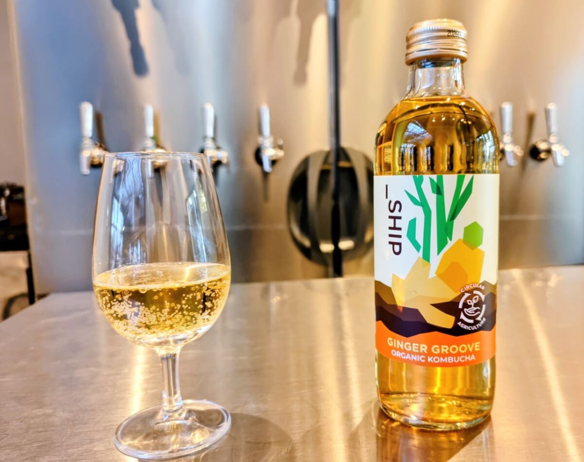 埼玉県川口市・大泉工場が製造している「_SHIP KOMBUCHA」の冬季・数量限定フレーバー「GINGER GROOVE」