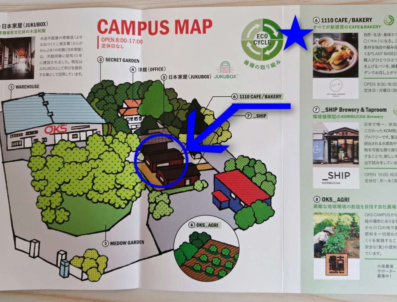 埼玉県川口市・「OKS CAMPUS」パンフレット