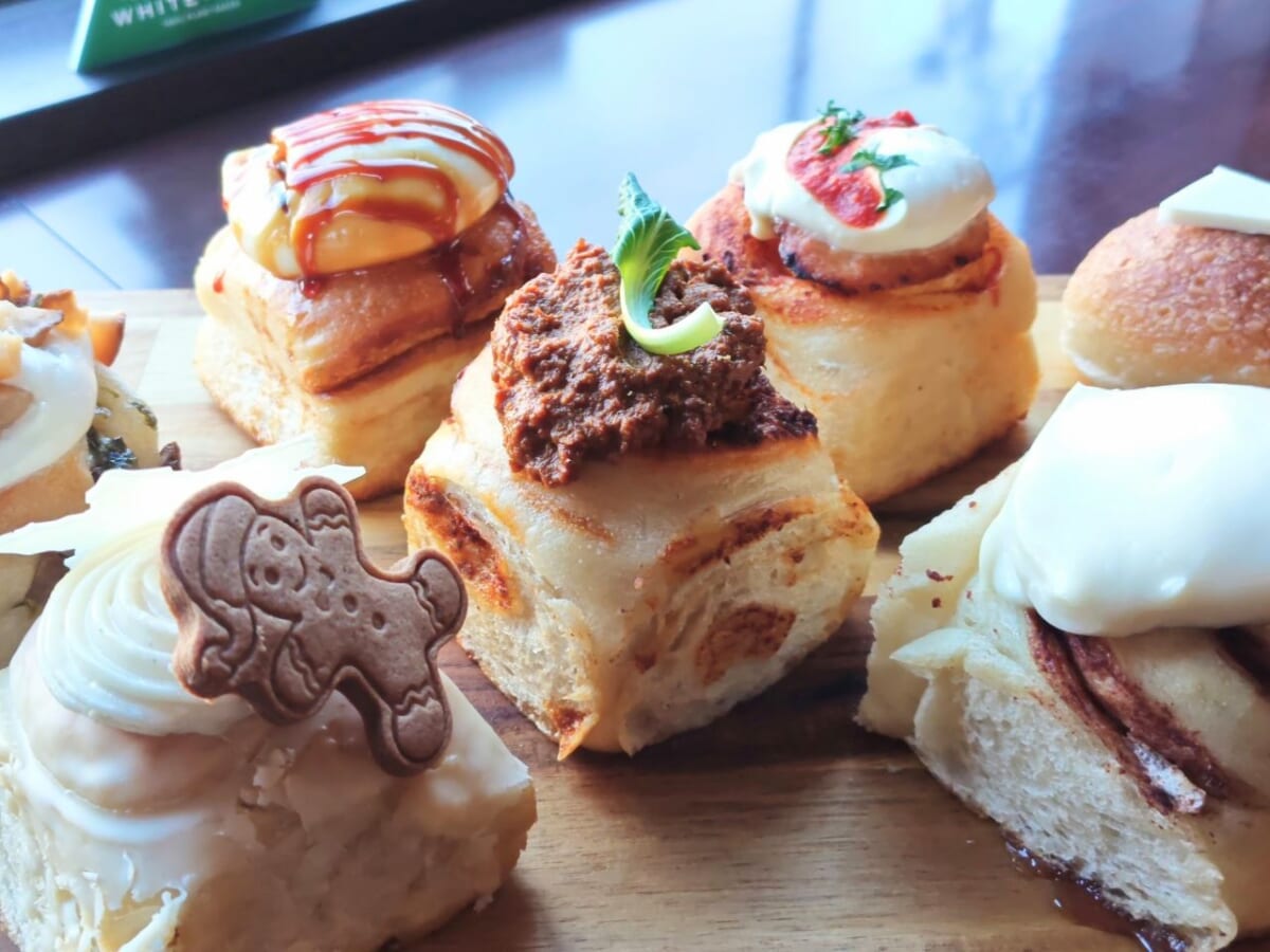 埼玉県川口市・プラントベース・カフェ「1110 CAFE/BAKERY」ロールパン