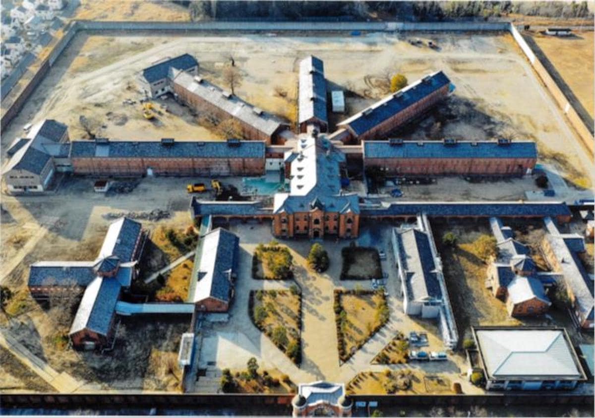 「奈良監獄ミュージアム」上空写真（平成31年時点）