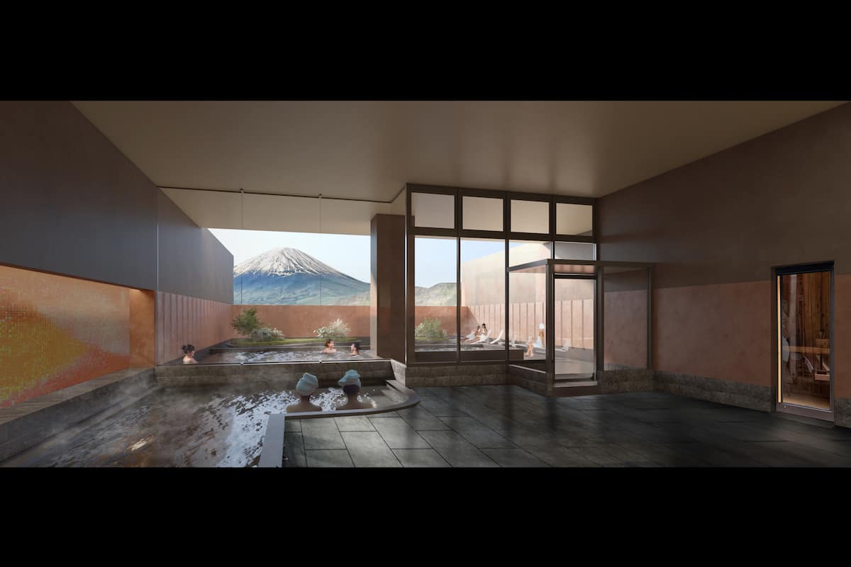 2026年日本全国にオープンする新施設 【静岡】おおみかテラス（仮称・複合商業施設）2027年春オープン予定の温泉施設イメージ