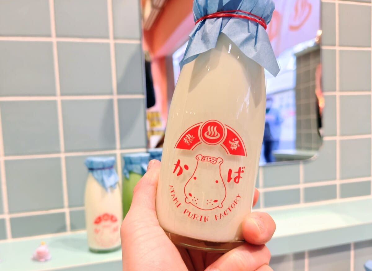 静岡県熱海市・「熱海プリンファクトリー」湯あがり３姉妹（丹那ミルク）