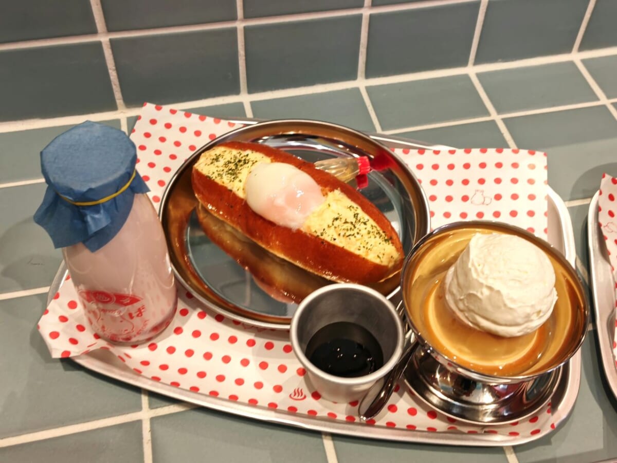 静岡県熱海市・「熱海プリンファクトリー」お風呂上り入浴セット（Bセット）