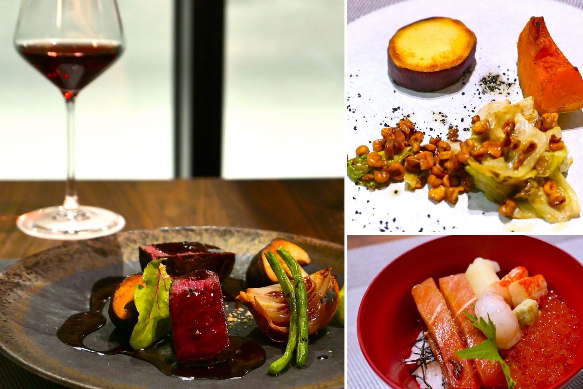 北海道ニセコ・花園にオープンした「シャレーアイビーワイス」レストラン　料理　冬　ディナーコース