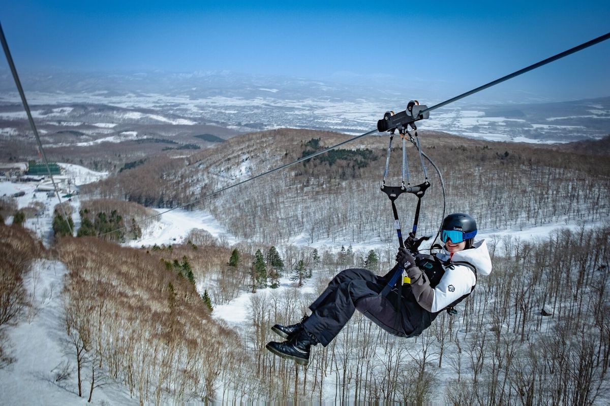 ニセコ ジップライン