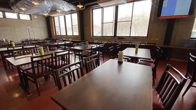 きのこ王国　内観　食堂