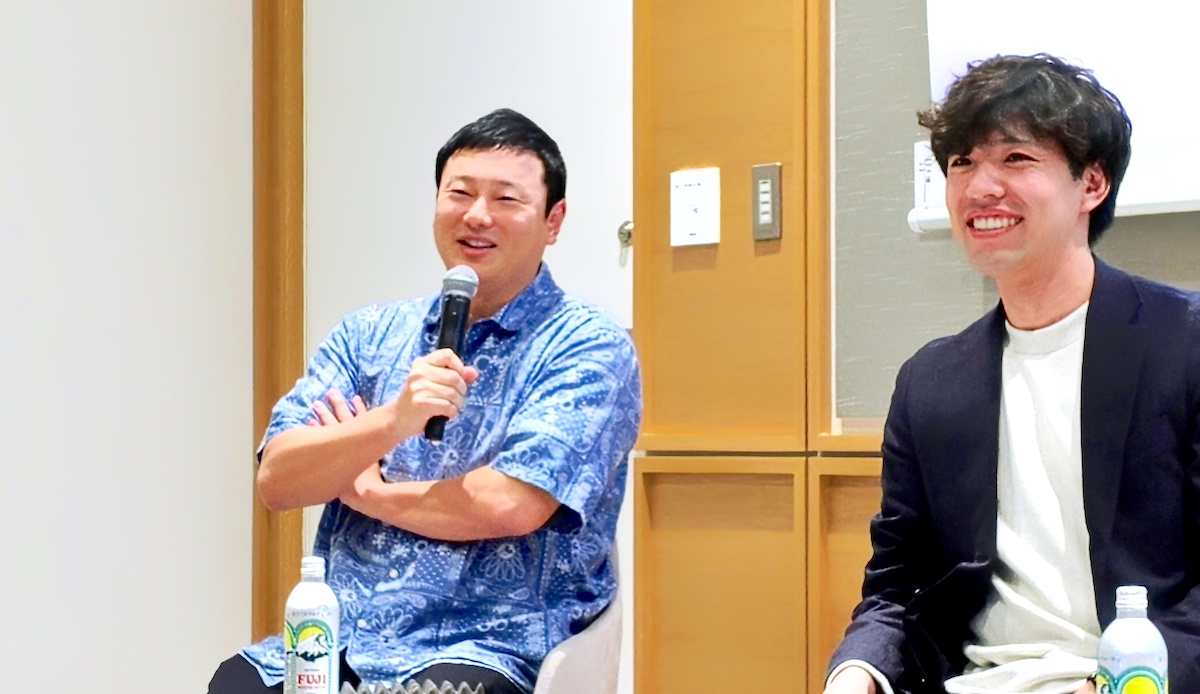 「キーエッジ・チャレンジ」トークイベント（2025年12月5日（金）2026年1月23日（金）POTLUCK YAESUにて）トークイベントの様子 2