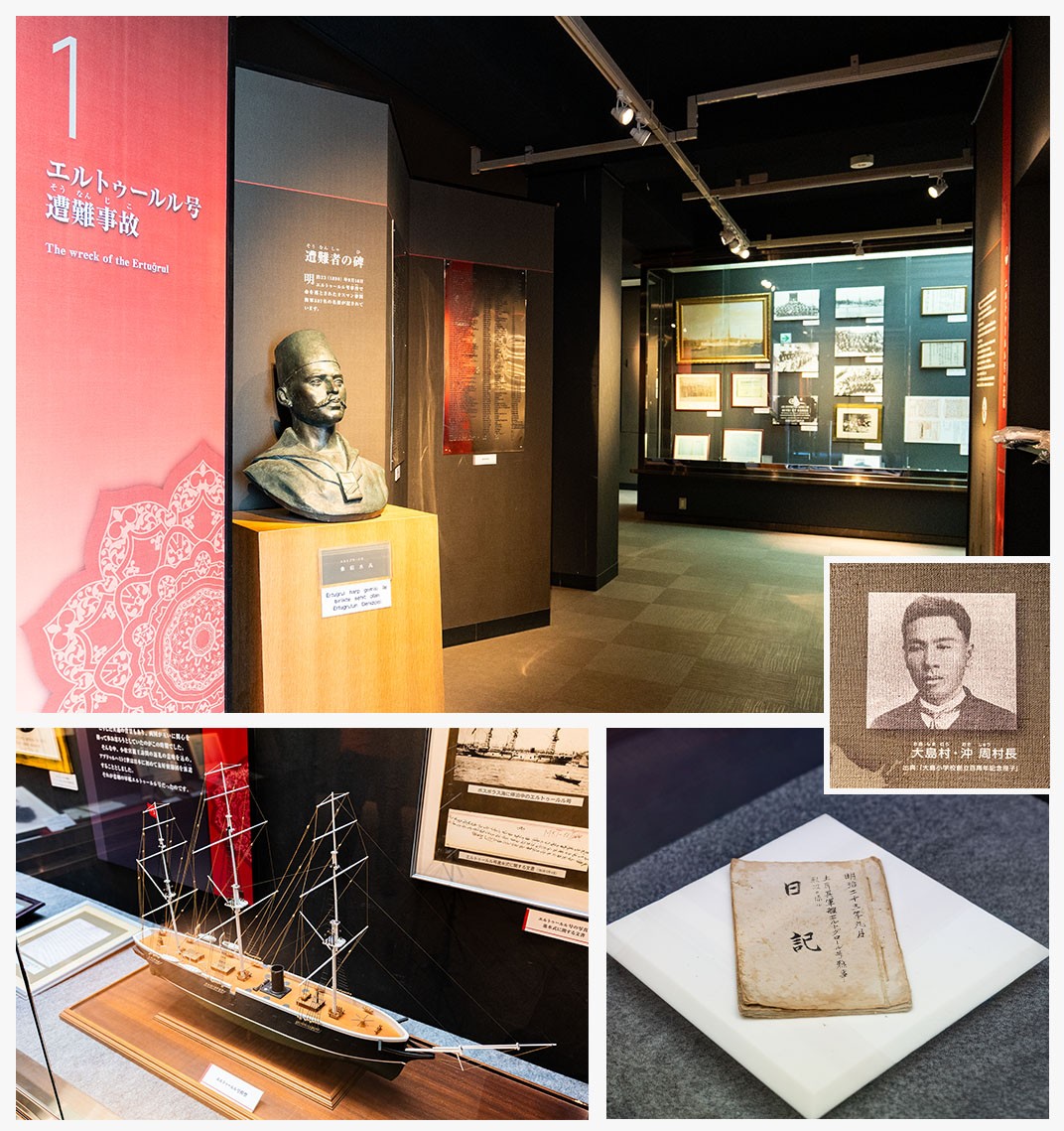 トルコ記念館内観