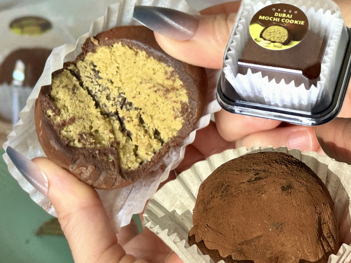 ドバイもちクッキーとは？韓国発トレンドスイーツを新大久保カフェで買ってみた！