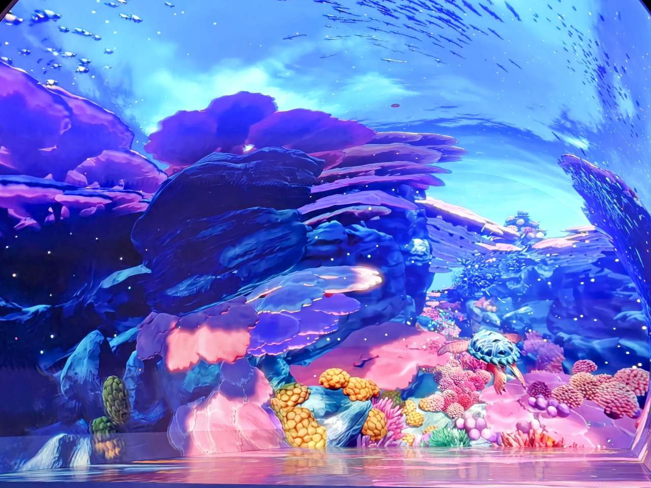 神奈川県横浜市・「ワンダリア横浜 Supported by Umios」ゾーン2『ダイブ・トゥ・ブルー』7