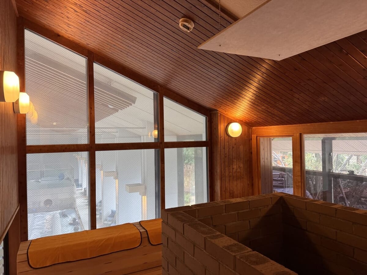 赤沢温泉「赤沢スパ」のドライサウナ