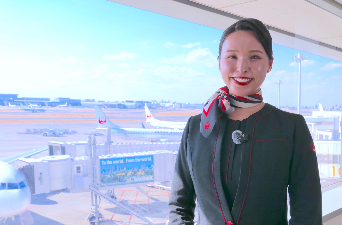 JAL インタビュー　CA 堤さん1