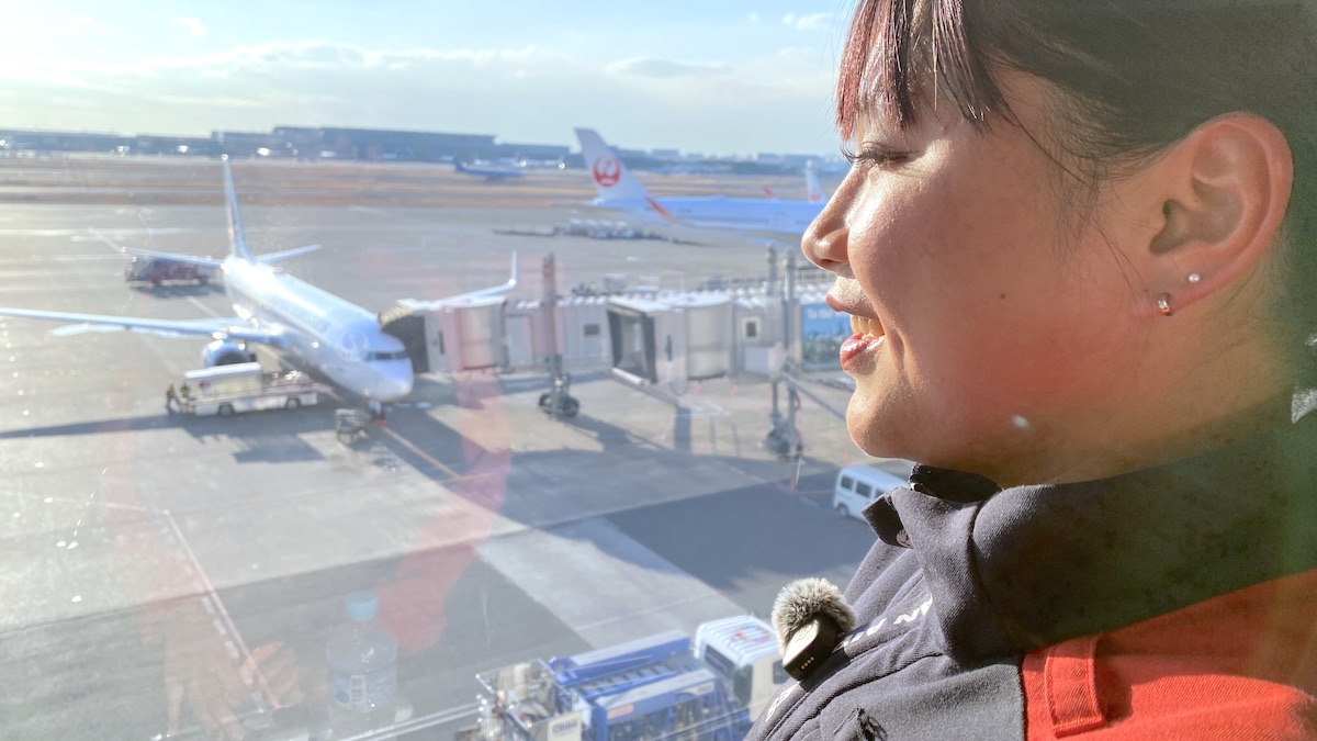 JAL グランドハンドリング　安藤さん2