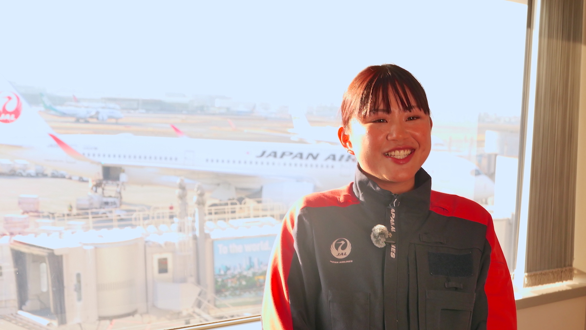 JAL インタビュー　グランドハンドリング　安藤さん3