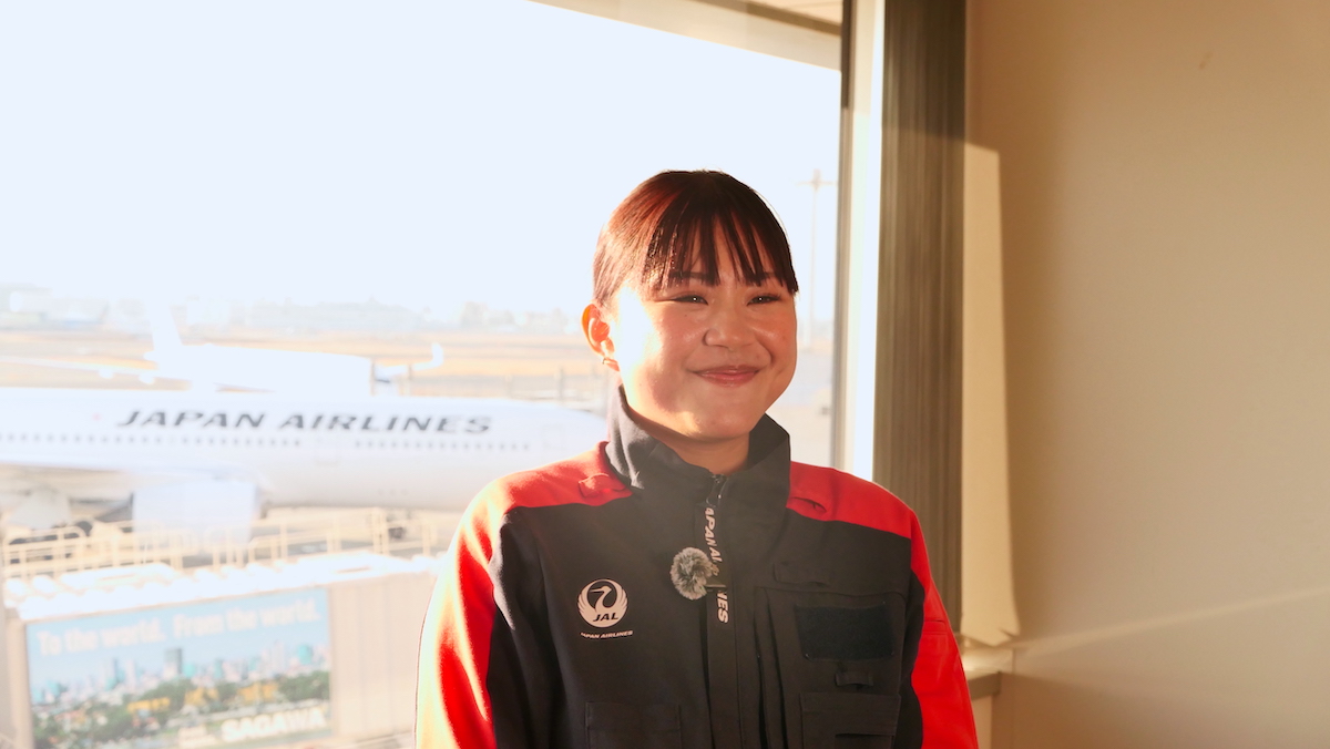 JAL インタビュー　グランドハンドリング　安藤さん5
