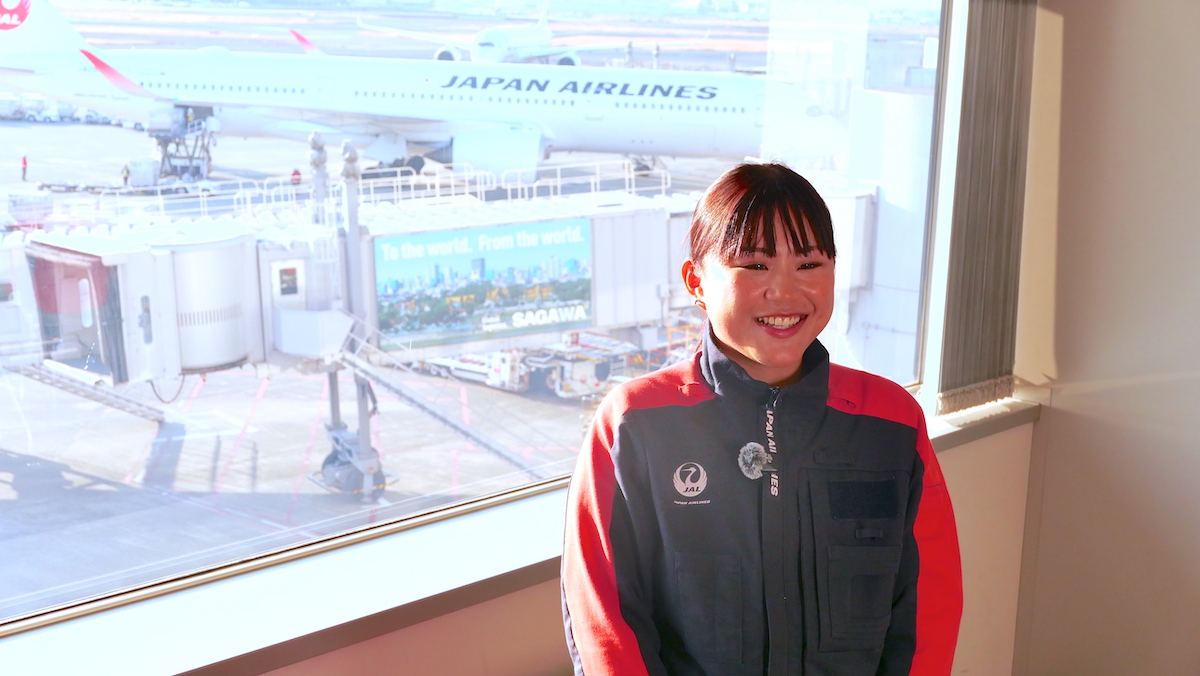 JAL インタビュー　グランドハンドリング　安藤さん1