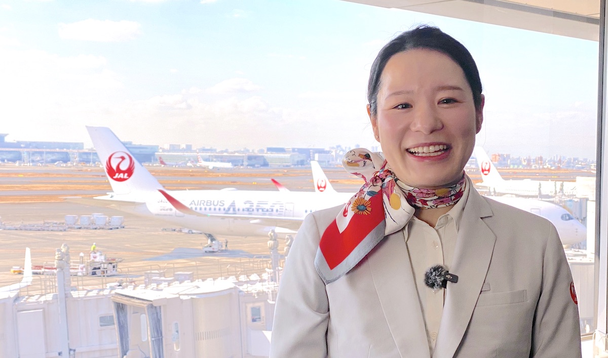 JAL　グランドスタッフ　川上さん1