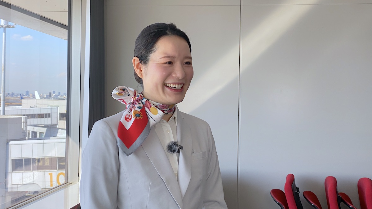 JAL　グランドスタッフ　川上さん3