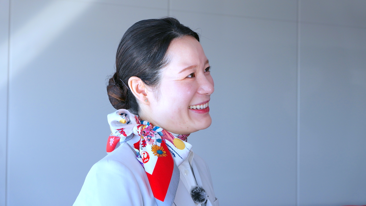 JAL　グランドスタッフ　川上さん2