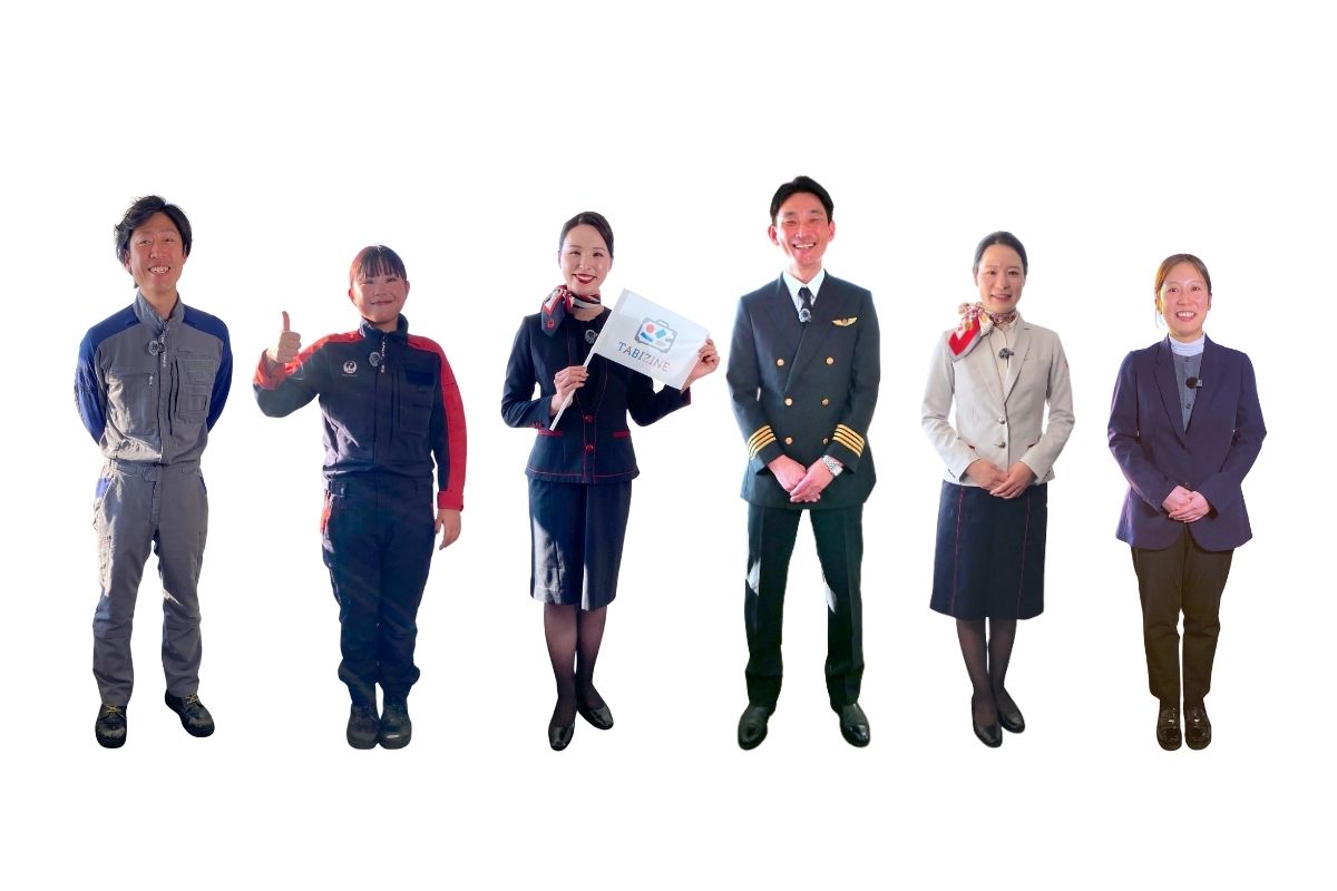 JALで働く6人に30の質問　メインビジュアル3