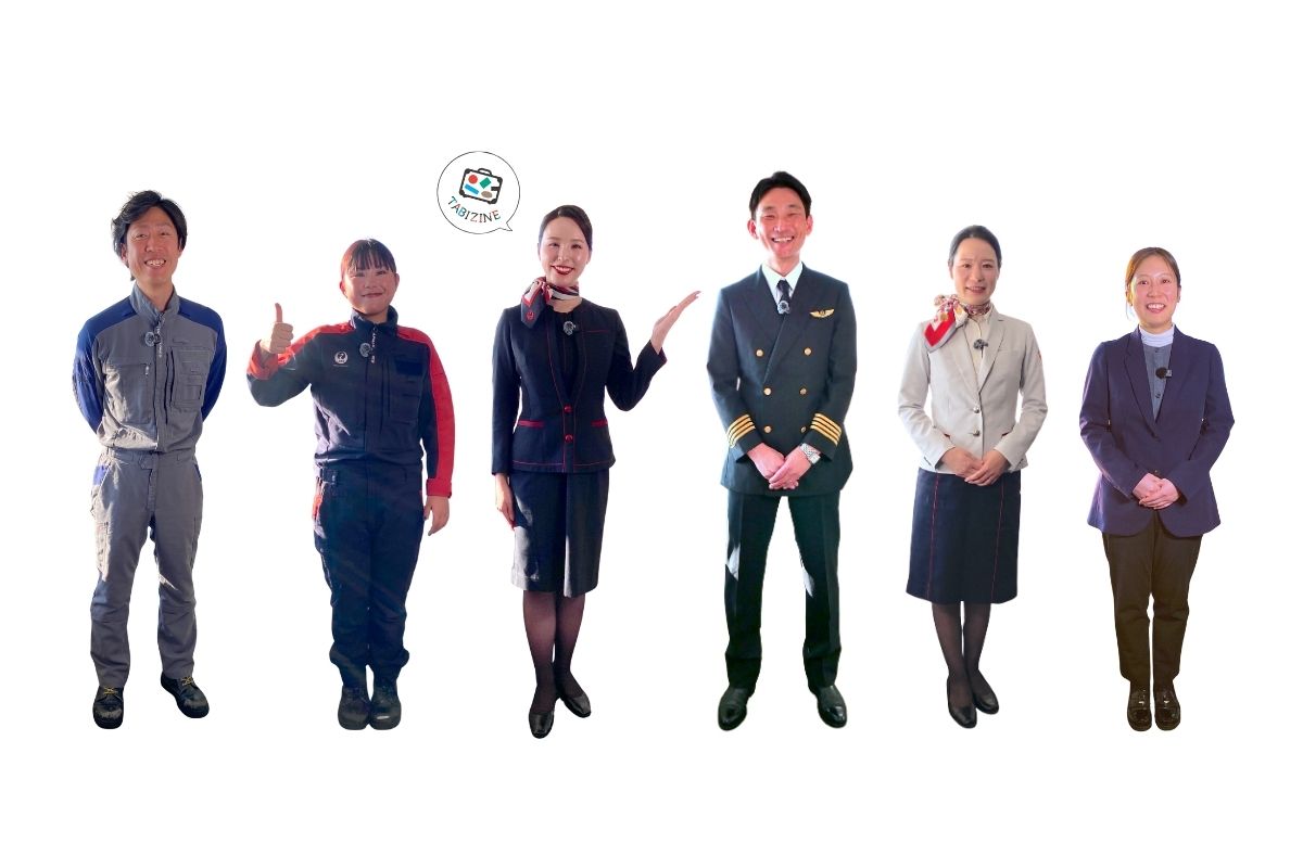 JALで働く6人に30の質問　メインビジュアル4