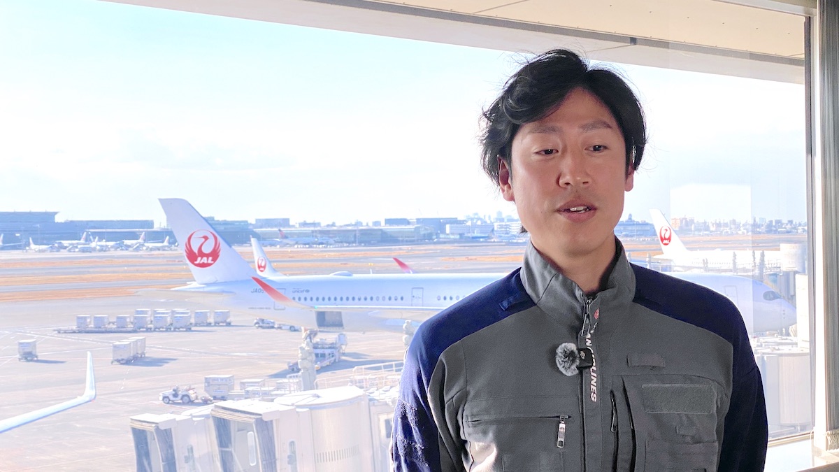 JAL インタビュー　整備士　佐久間さん9