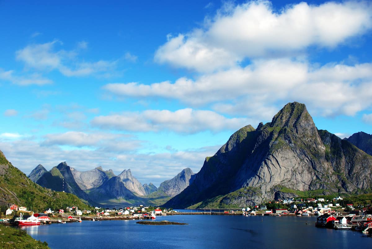 ノルウェーのロフォーテン諸島
