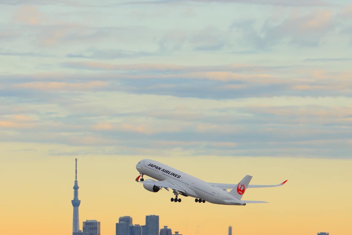 JAL トワイライト　離陸