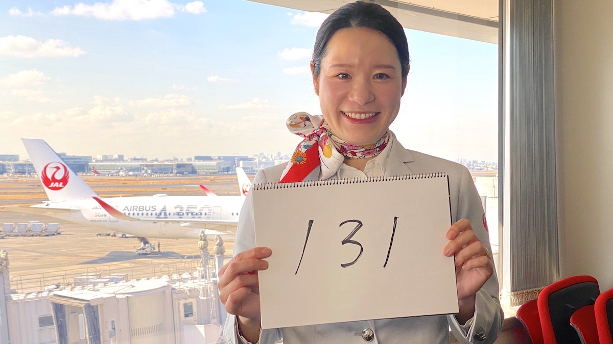 JAL インタビュー　数字　トリビア　グランドスタッフ