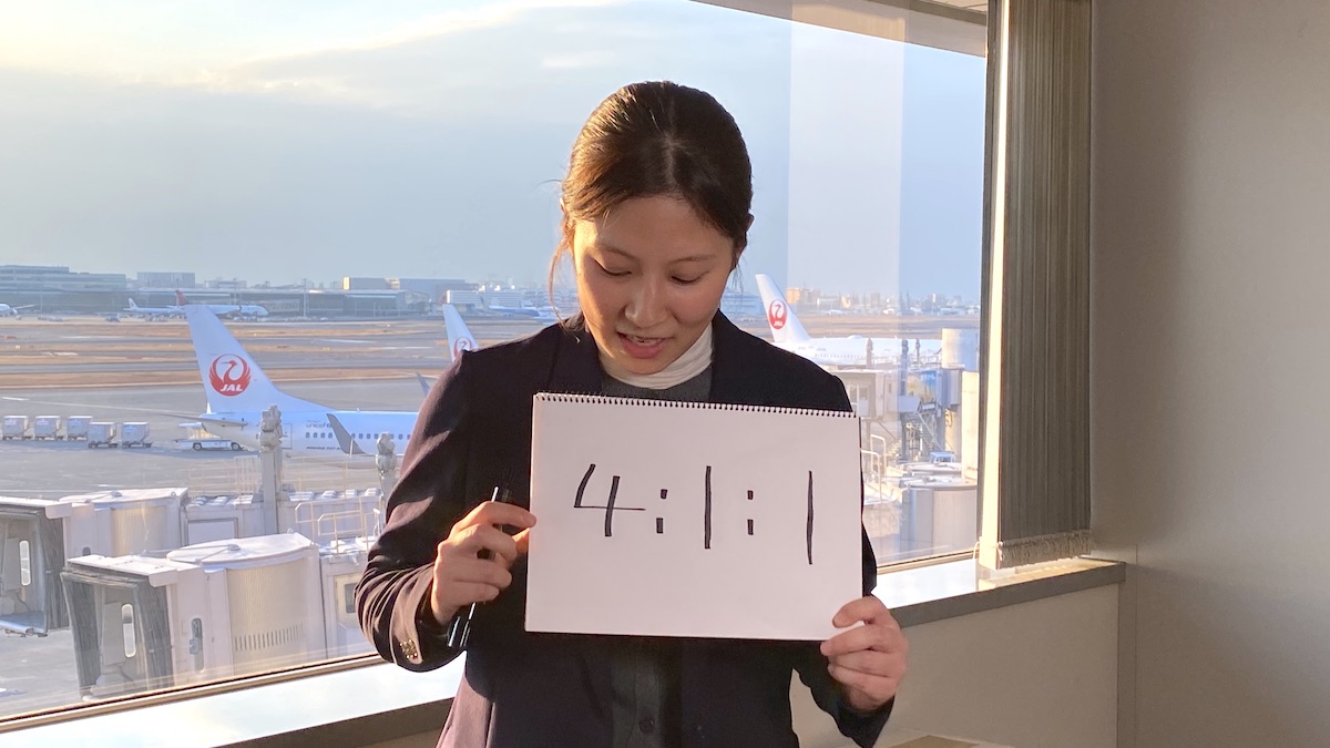 JAL インタビュー　数字　トリビア　機内食開発1