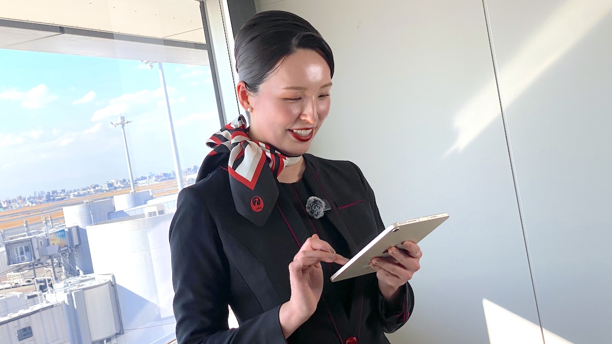 JAL インタビュー　CA　職業病あるある