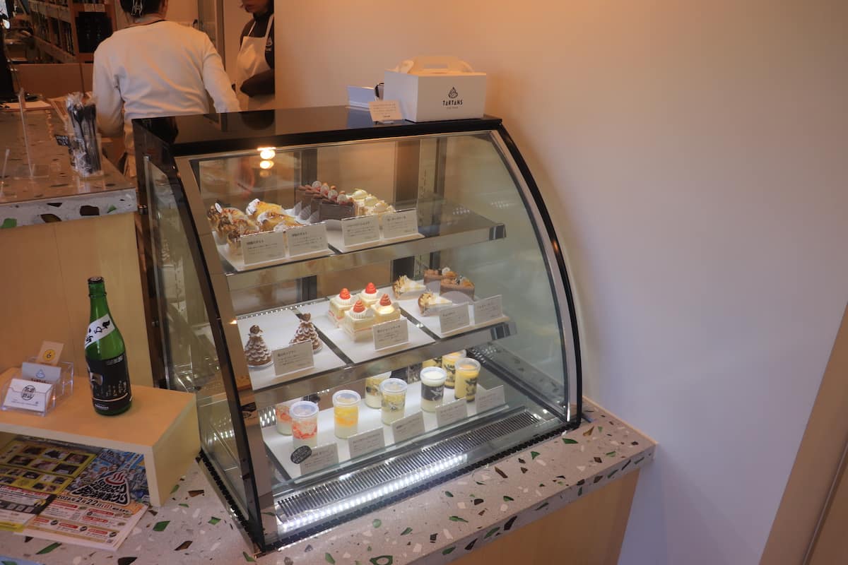 高野酒店(TARTANS CAKE STAND)ショーケース