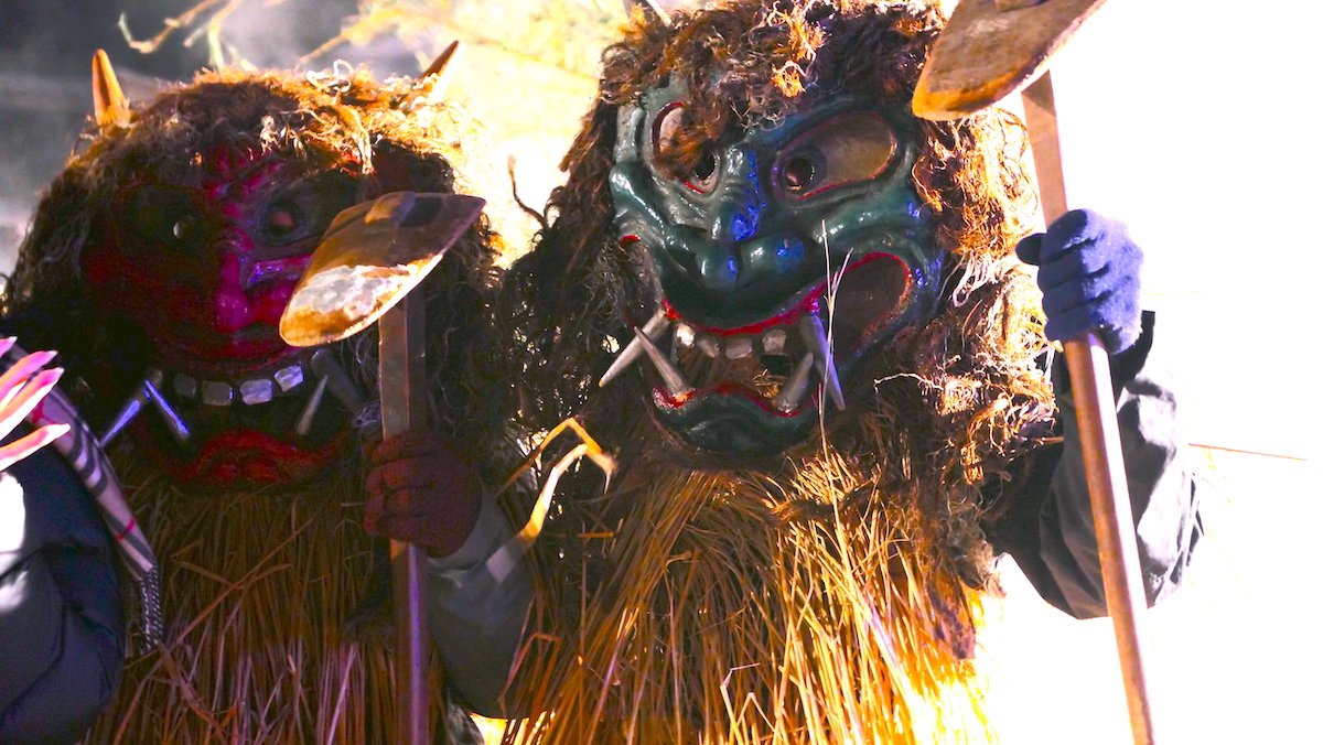 なまはげ　秋田県　男鹿市　柴灯まつり　20260215 里のなまはげ乱入1