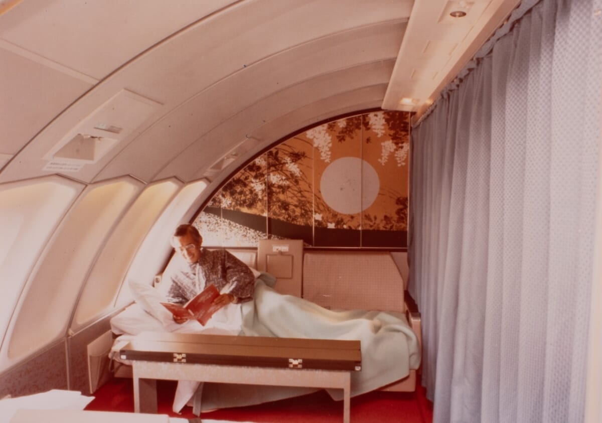 *スカイスリーパー ファーストクラス ボーイングB747