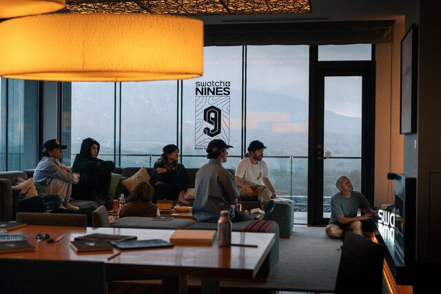 ニセコで開催されたCreators Cabinの様子 ©Swatch Nines