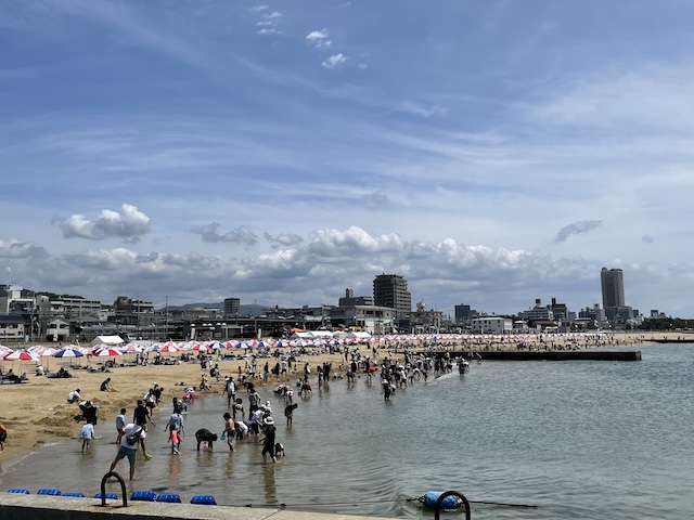 兵庫県神戸市須磨海岸