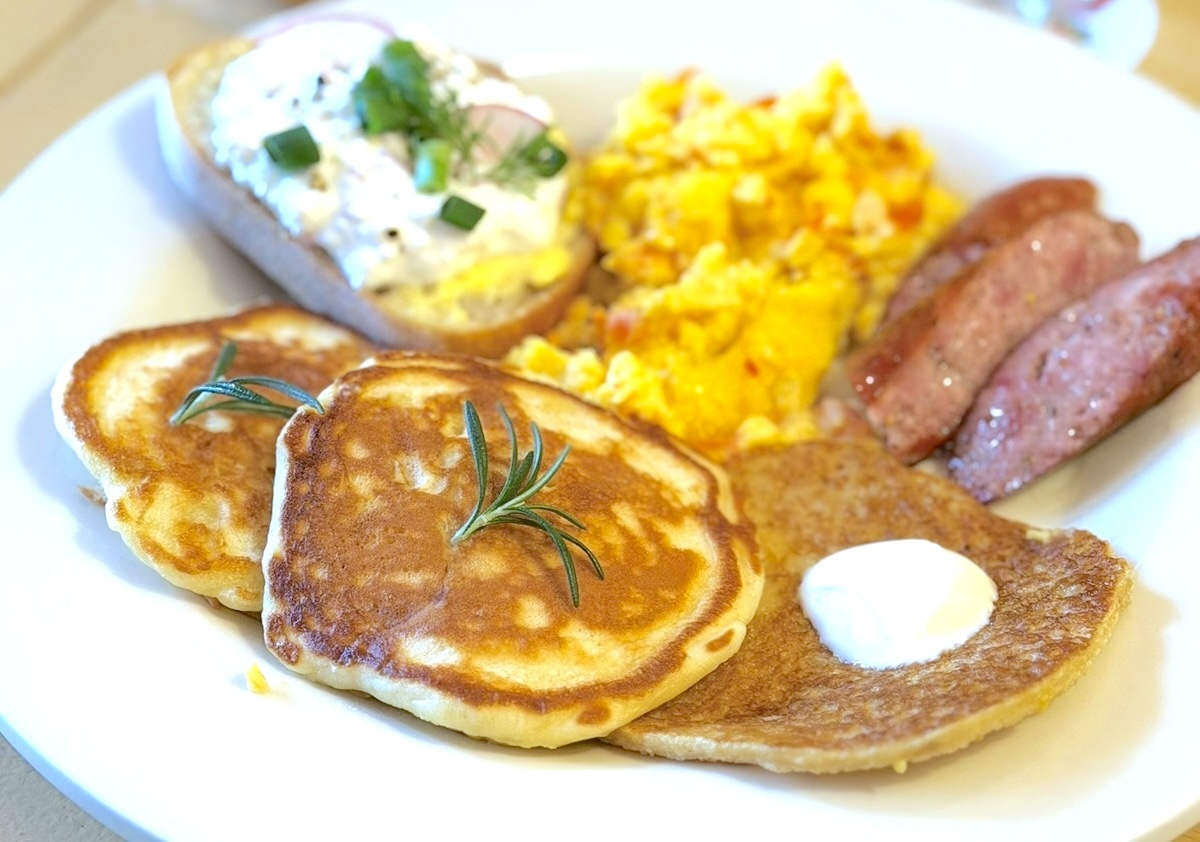 ポーランドの朝ごはん、モーニングセット 2