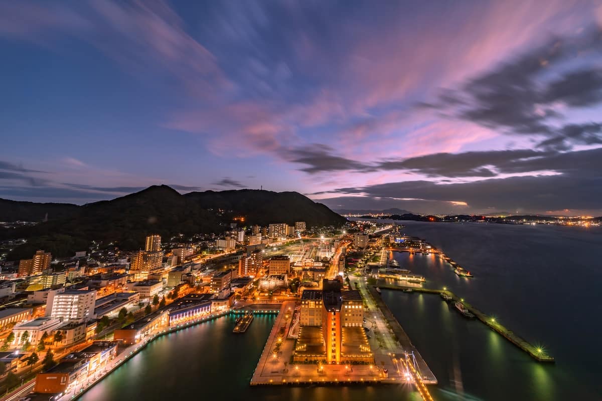 門司港レトロ　夜景